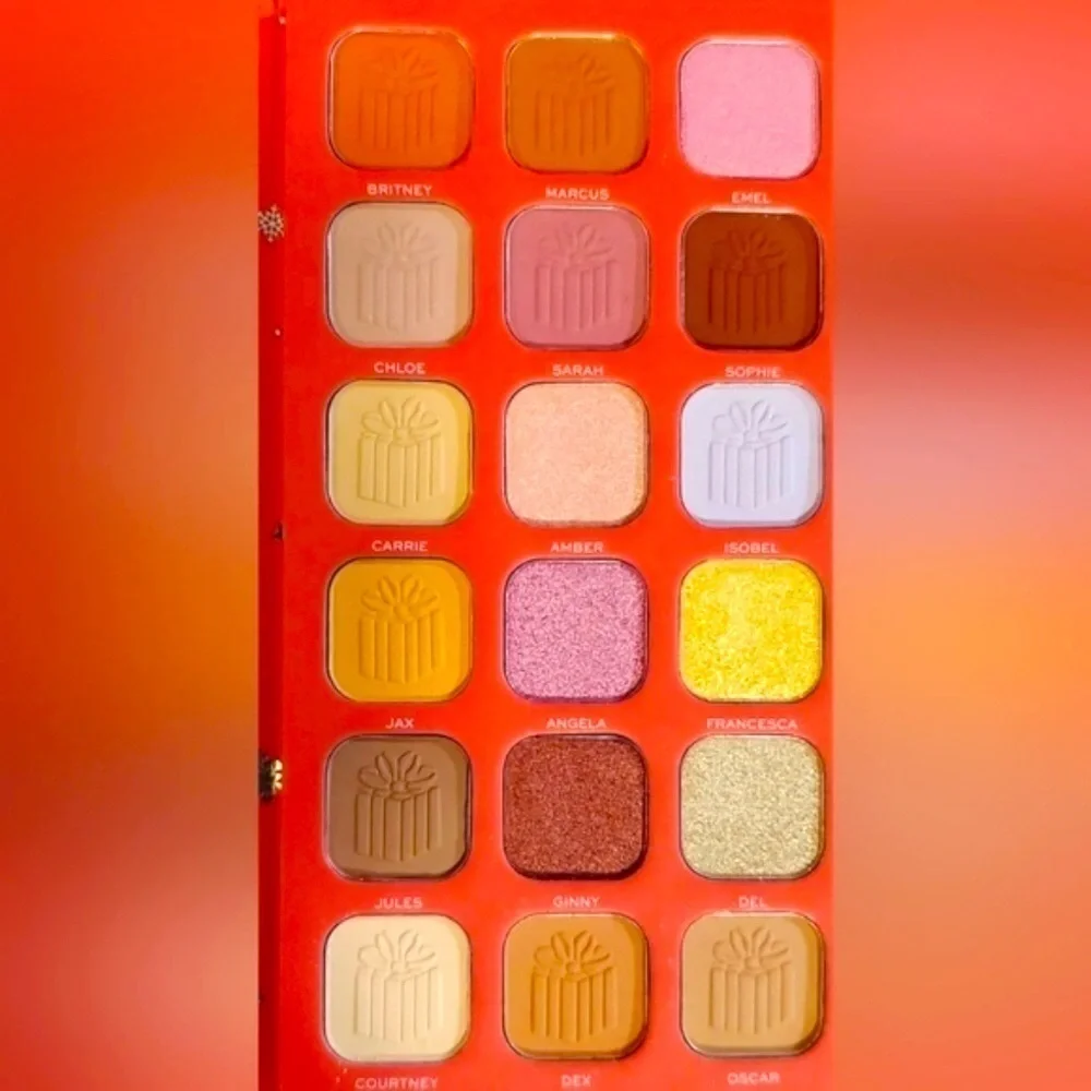 I Heart Revolution Eyeshadow Palette The Nice List NIB